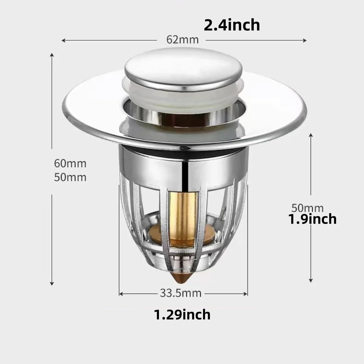 Universal Rebound Drain